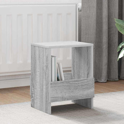 Tijdschrift Rek 2 pcs Grijs Sonoma 35 x 30 x 45 cm