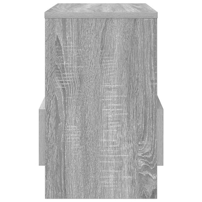 Tijdschrift Rek 2 pcs Grijs Sonoma 35 x 30 x 45 cm