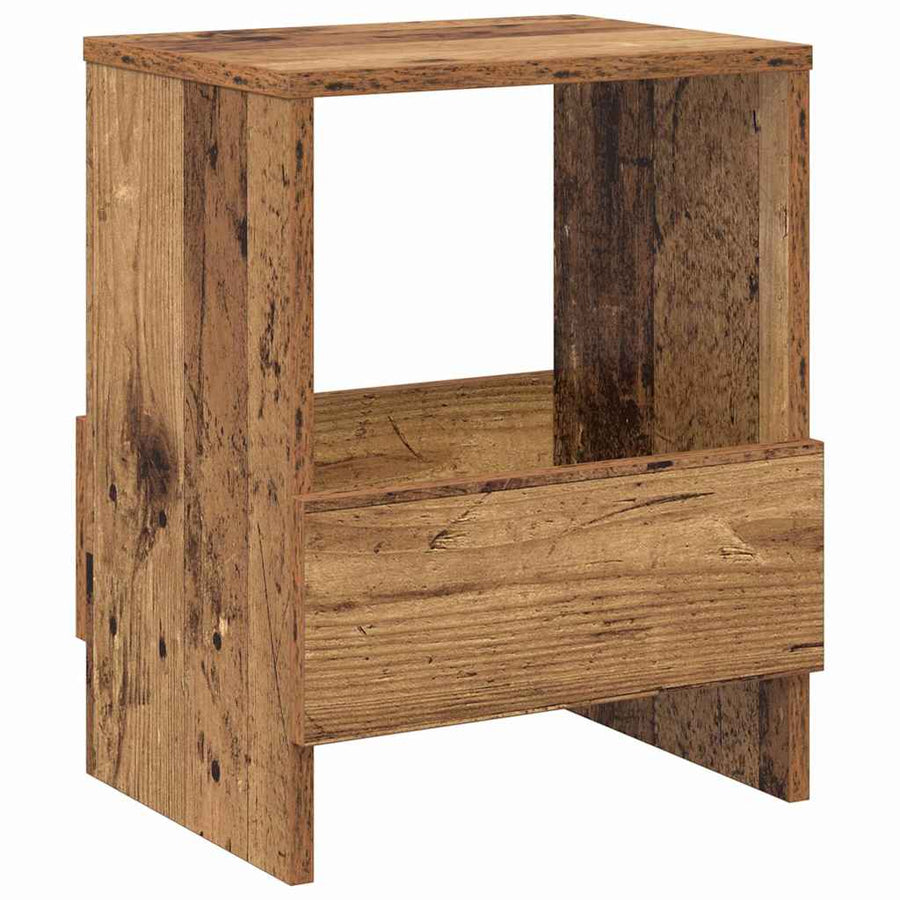 Tijdschrift Rek 2 pcs Oudhout 35 x 30 x 45 cm