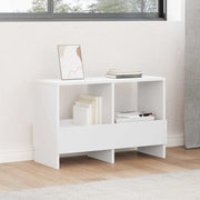 Tijdschriftenrek opbergbank 68,5x30x45 cm wit