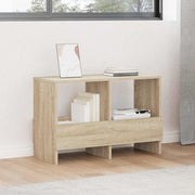 Opbergbank tijdschriftenrek 68,5x30x45 cm sonoma eiken