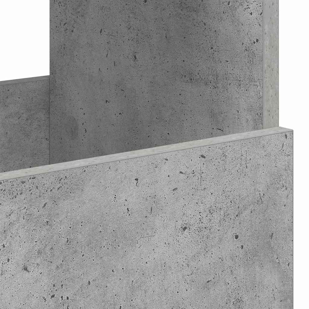 Tijdschrift Rek Beton Grijs 68,5 x 30 x 45 cm