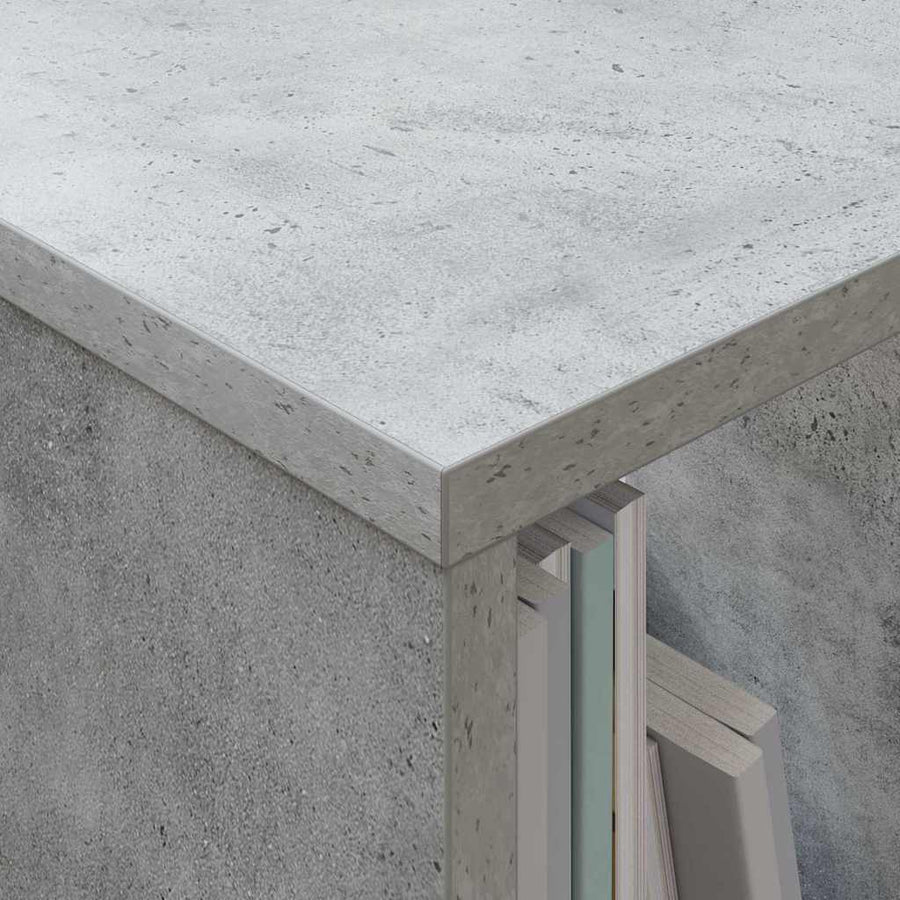 Tijdschrift Rek Beton Grijs 68,5 x 30 x 45 cm