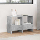 Opbergbank tijdschriftenrek 68,5x30x45 cm beton grijs