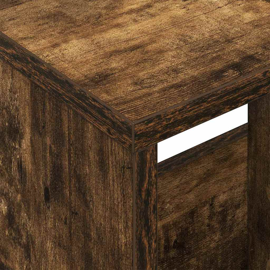 Tijdschrift Rek Gerookt eiken 68,5 x 30 x 45 cm