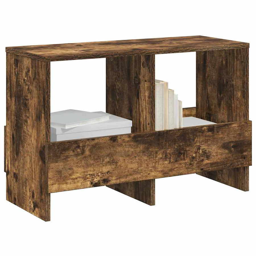 Tijdschrift Rek Gerookt eiken 68,5 x 30 x 45 cm