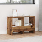 Tijdschriftenrek opbergbank 68,5x30x45 cm oudhout