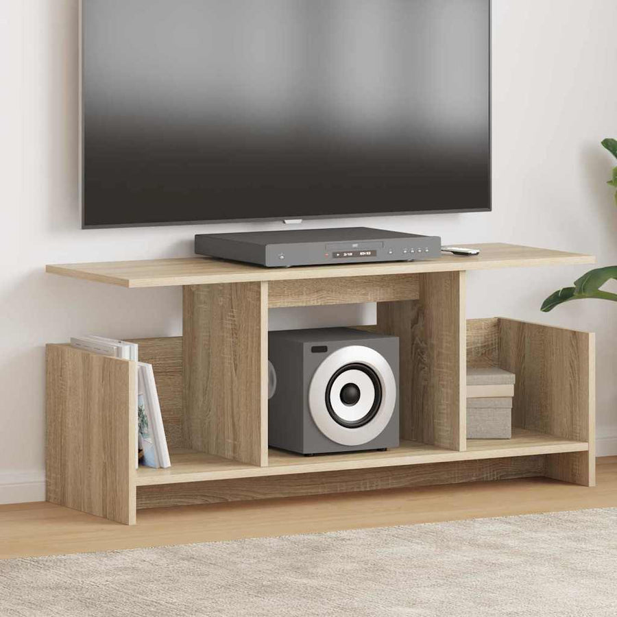 TV-standaard Sonoma Eiken 102 x 35 x 45 cm Bewerkt hout