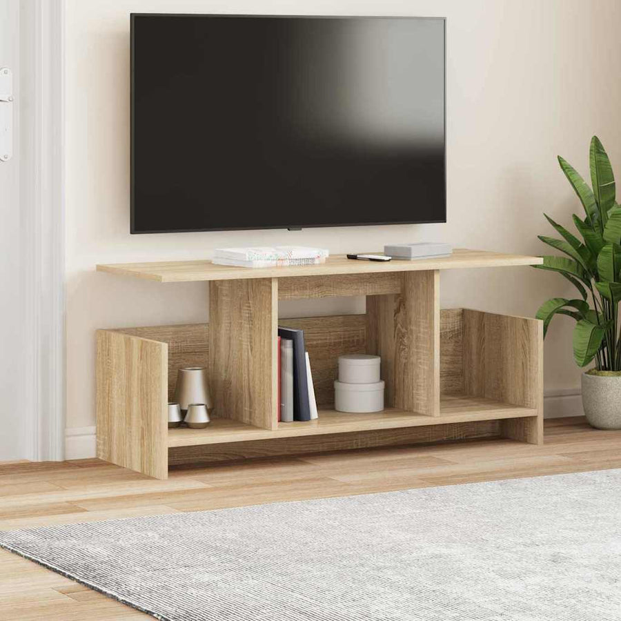 TV-standaard Sonoma Eiken 102 x 35 x 45 cm Bewerkt hout