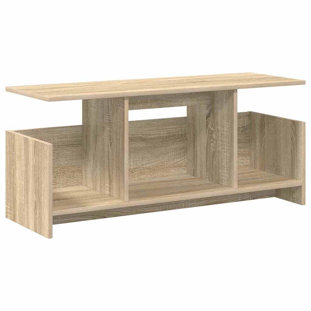 TV-standaard Sonoma Eiken 102 x 35 x 45 cm Bewerkt hout