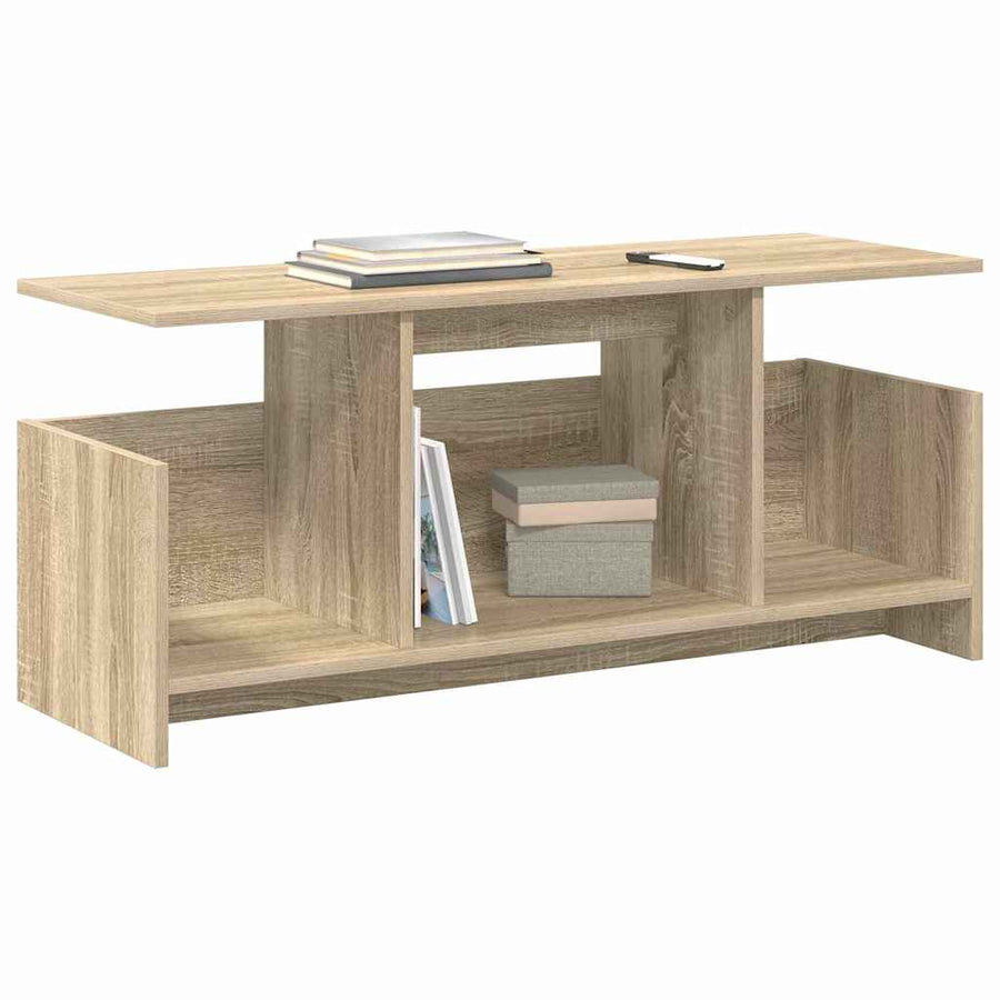 TV-standaard Sonoma Eiken 102 x 35 x 45 cm Bewerkt hout
