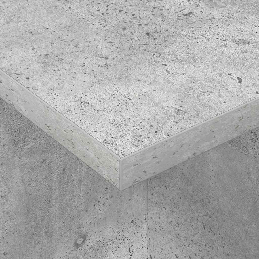 TV-standaard Beton Grijs 102 x 35 x 45 cm Bewerkt hout
