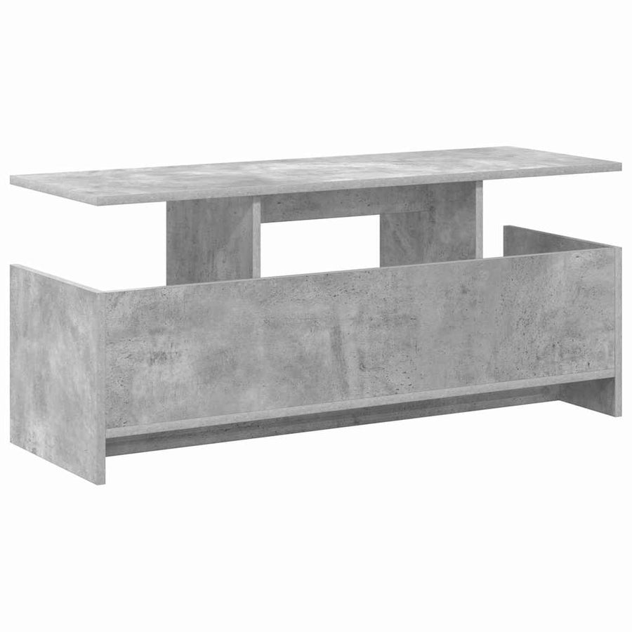 TV-standaard Beton Grijs 102 x 35 x 45 cm Bewerkt hout