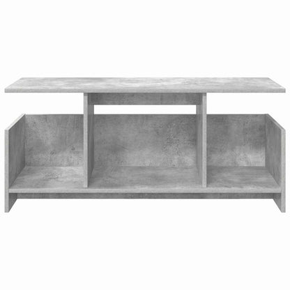 TV-standaard Beton Grijs 102 x 35 x 45 cm Bewerkt hout