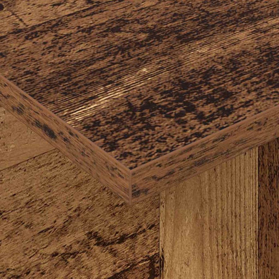 TV-standaard Oudhout 102 x 35 x 45 cm Bewerkt hout