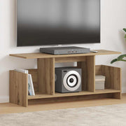 TV-standaard 102x35x45 cm bewerkt hout