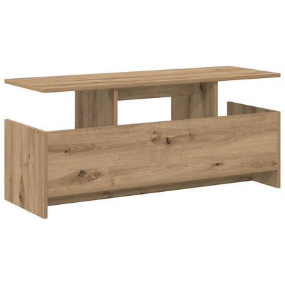 TV-standaard Artisan Eiken 102 x 35 x 45 cm Bewerkt hout