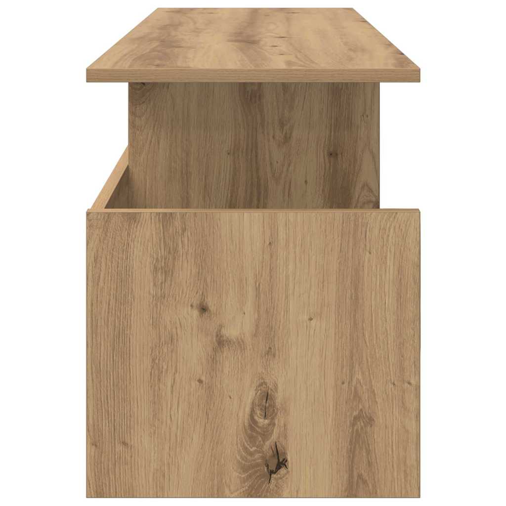 TV-standaard Artisan Eiken 102 x 35 x 45 cm Bewerkt hout