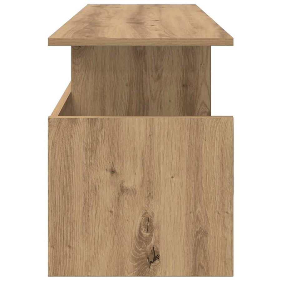 TV-standaard Artisan Eiken 102 x 35 x 45 cm Bewerkt hout