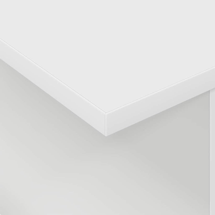 TV-standaard Wit 50 x 35 x 45 cm Bewerkt hout