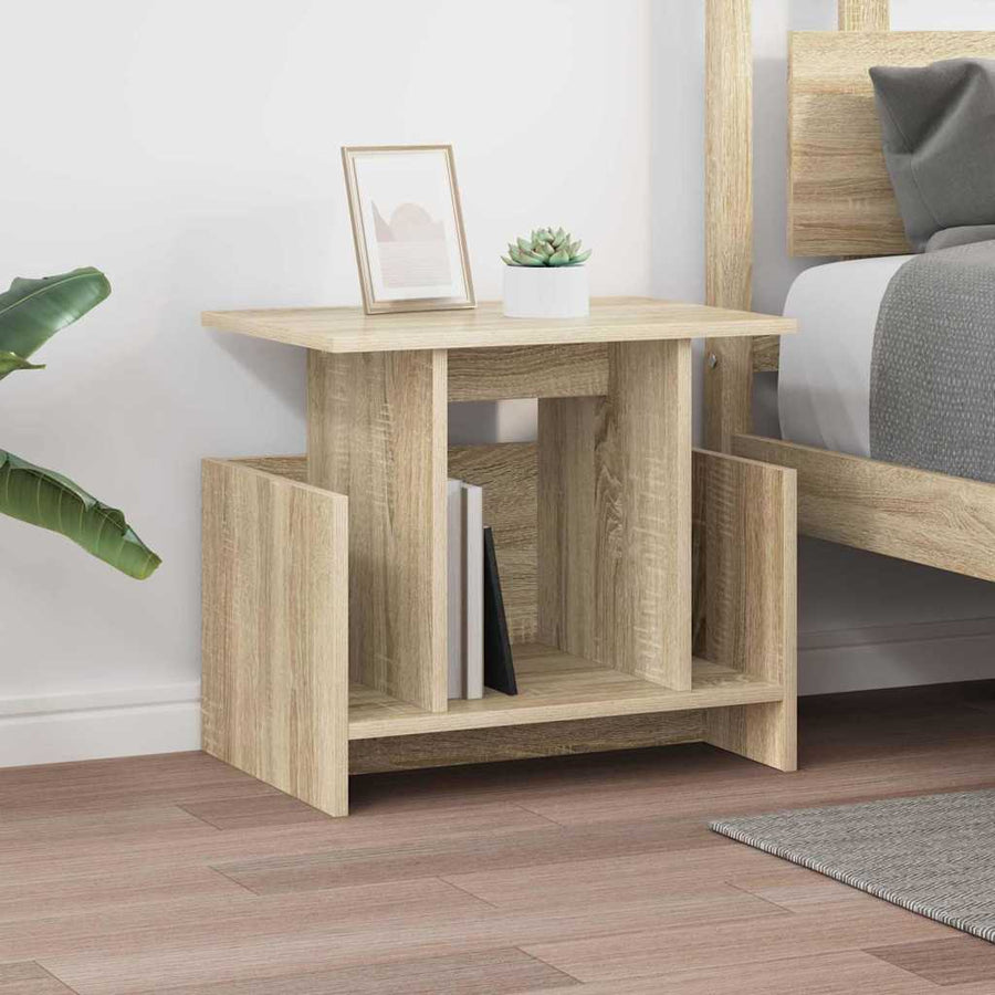 TV-standaard Sonoma Eiken 50 x 35 x 45 cm Bewerkt hout