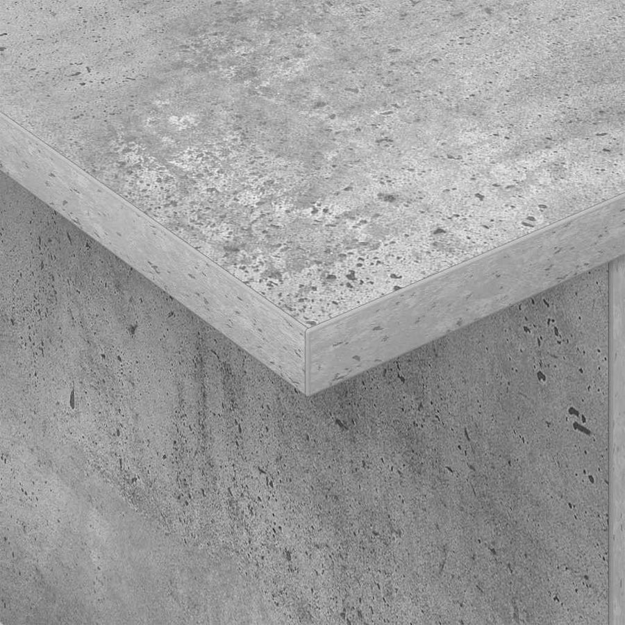 TV-standaard Beton Grijs 50 x 35 x 45 cm Bewerkt hout