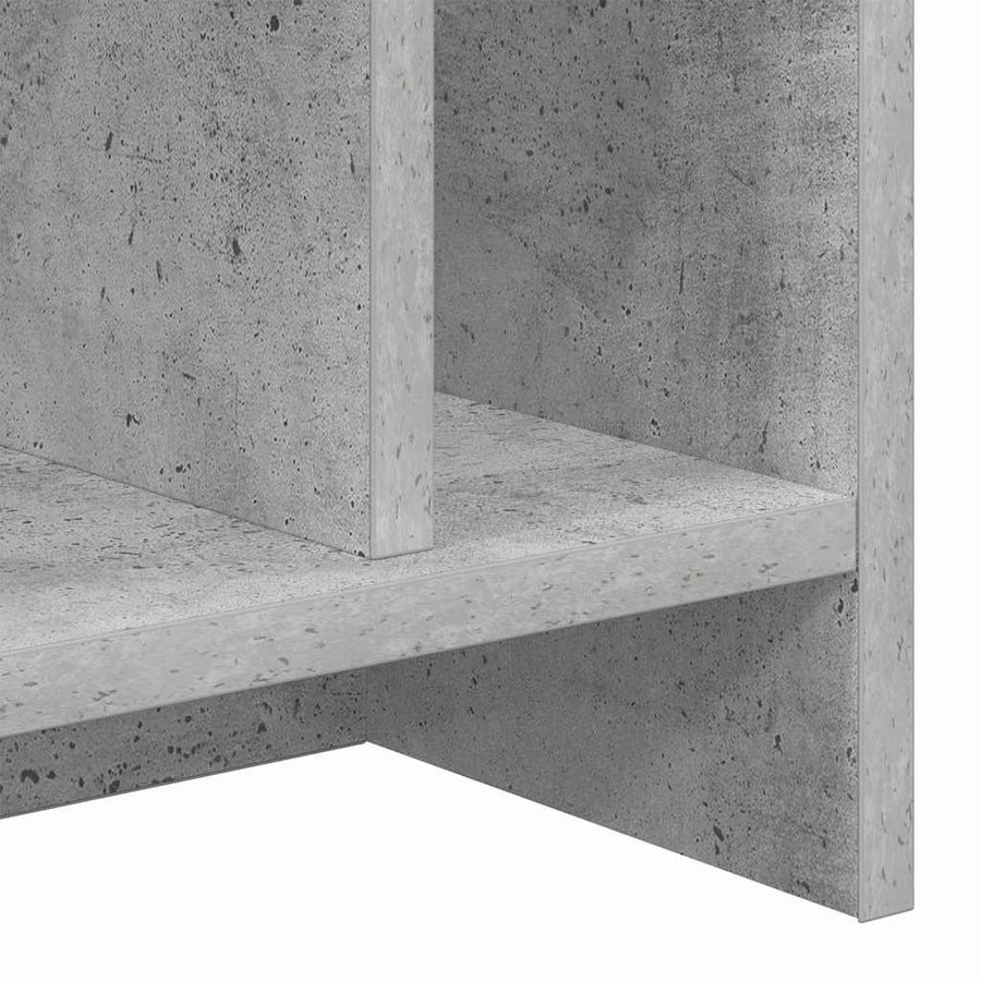 TV-standaard Beton Grijs 50 x 35 x 45 cm Bewerkt hout