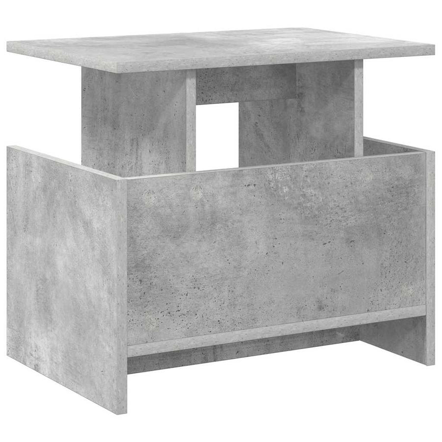 TV-standaard 2 pcs Beton Grijs 50 x 35 x 45 cm Bewerkt hout
