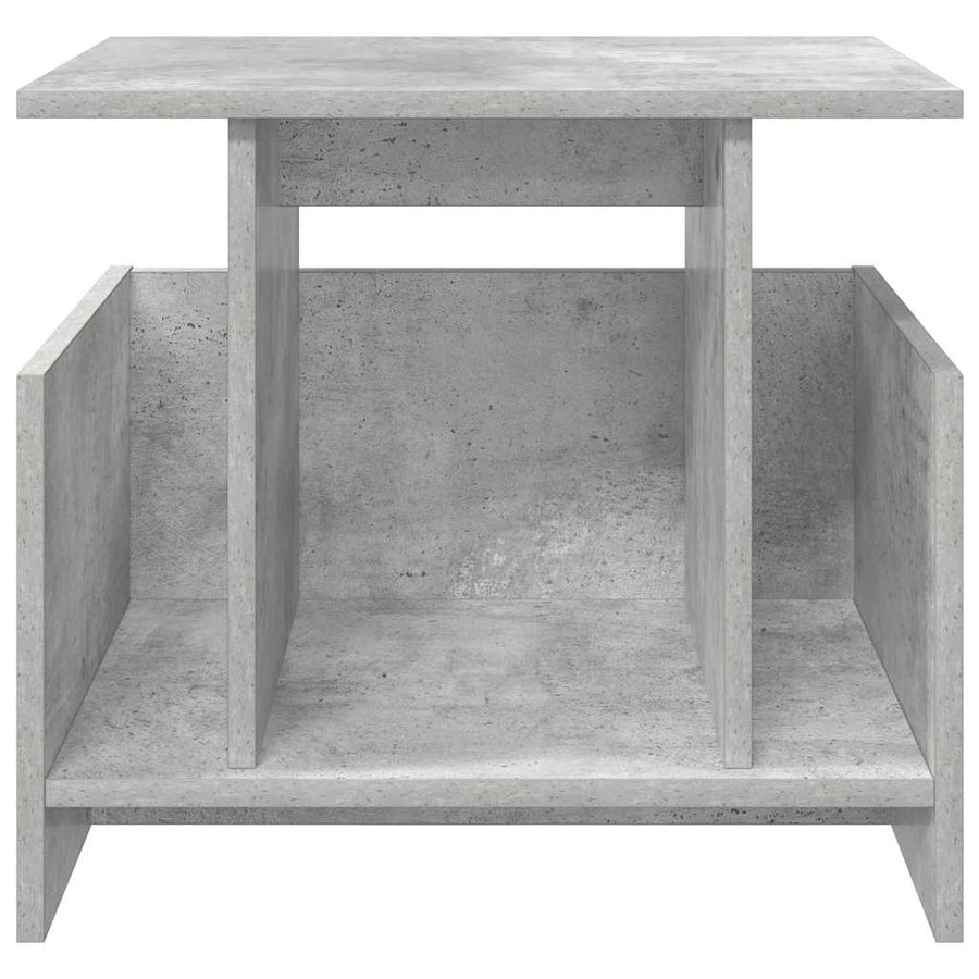 TV-standaard 2 pcs Beton Grijs 50 x 35 x 45 cm Bewerkt hout