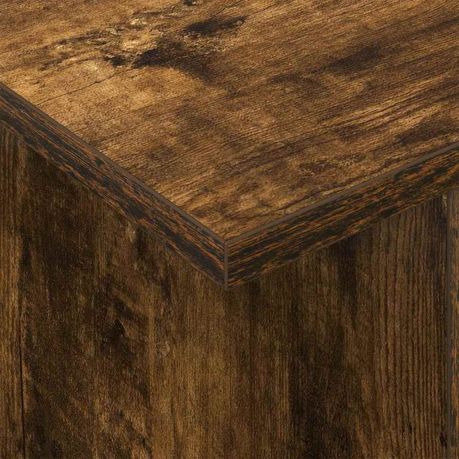 TV-standaard Gerookt eiken 50 x 35 x 45 cm Bewerkt hout