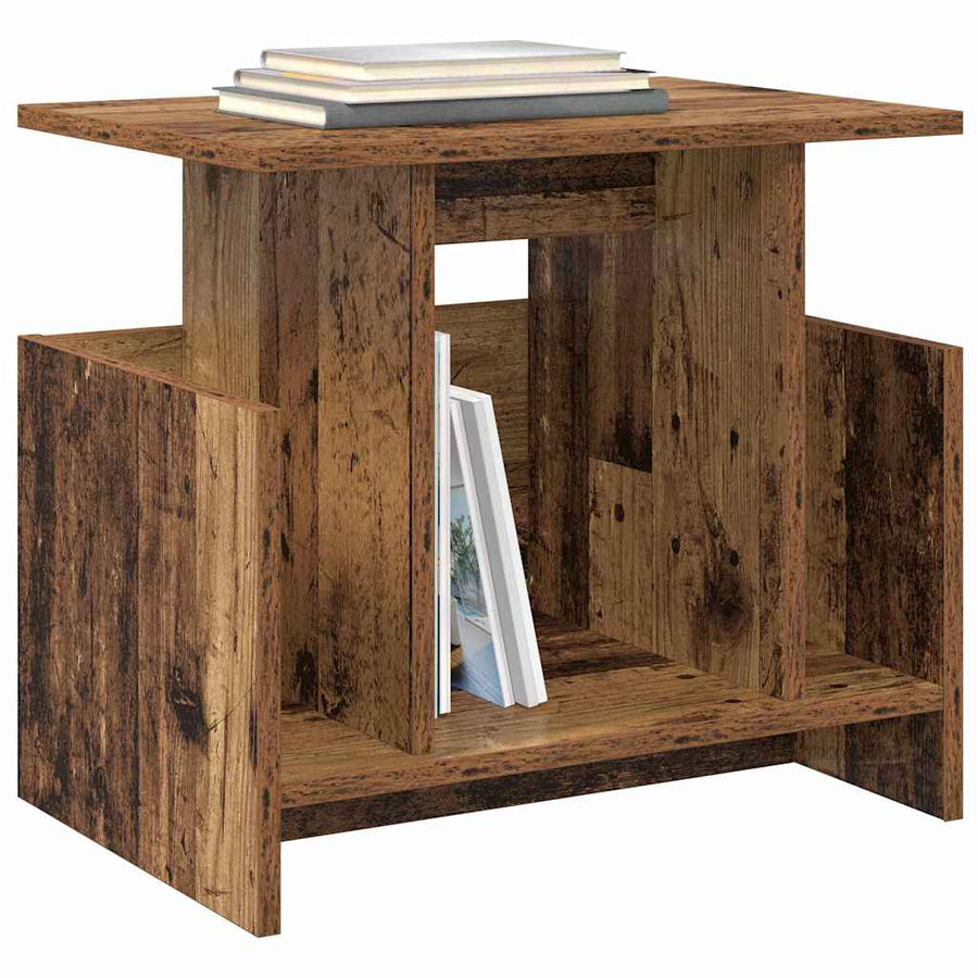 TV-standaard Oudhout 50 x 35 x 45 cm Bewerkt hout