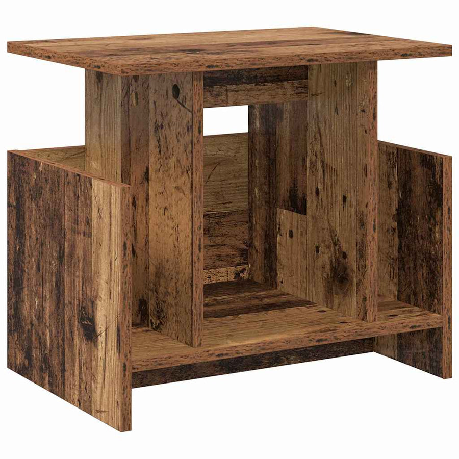 TV-standaard 2 pcs Oudhout 50 x 35 x 45 cm Bewerkt hout