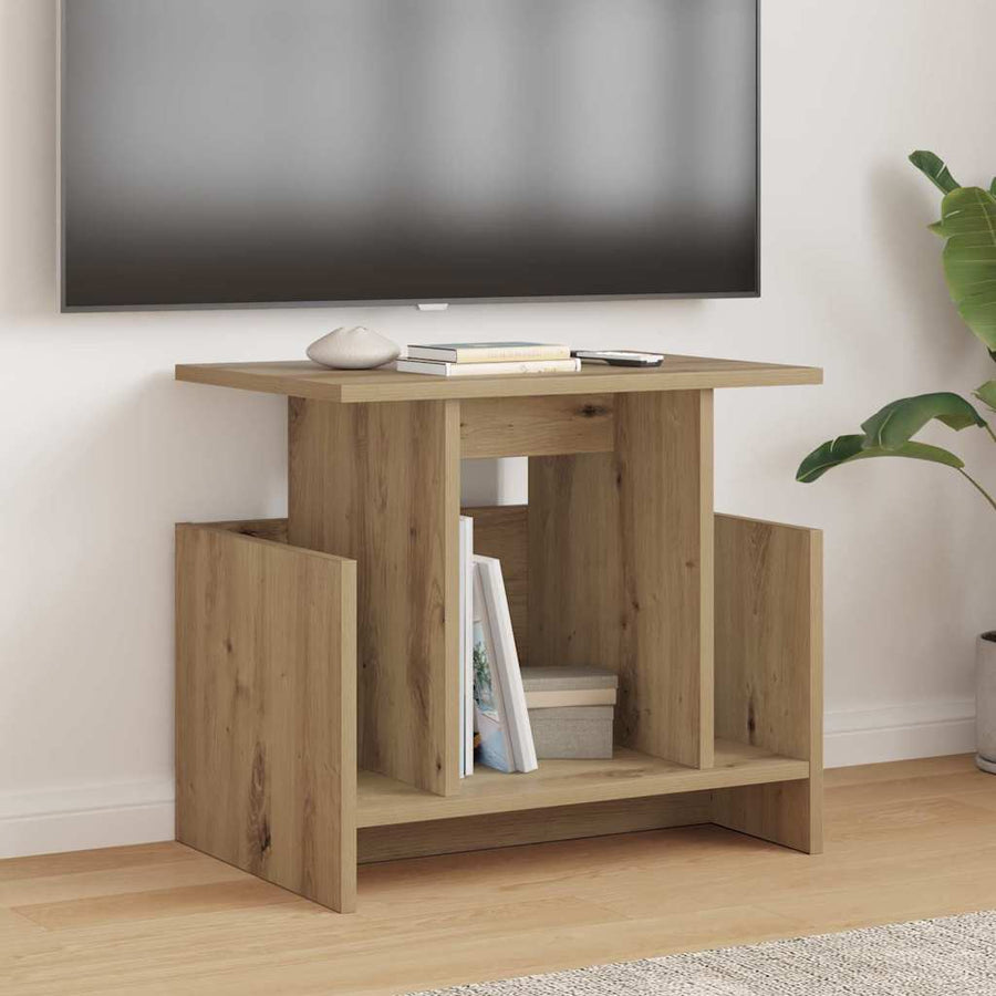TV-standaard Artisan Eiken 50 x 35 x 45 cm Bewerkt hout