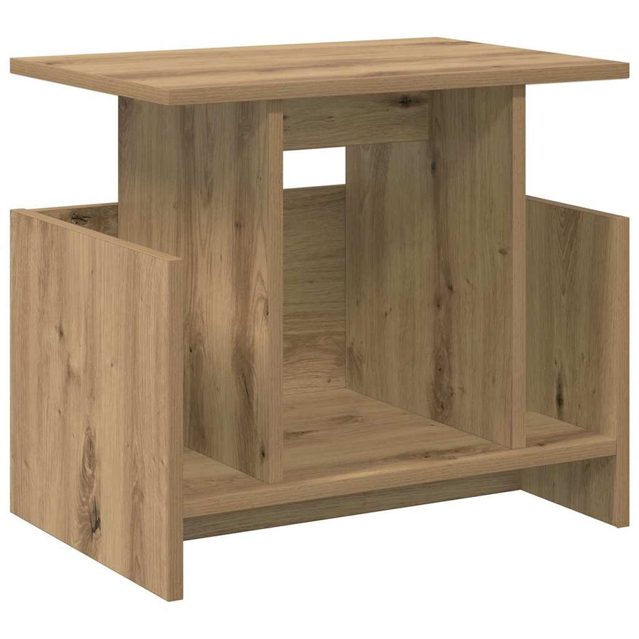TV-standaard 2 pcs Artisan Eiken 50 x 35 x 45 cm Bewerkt hout