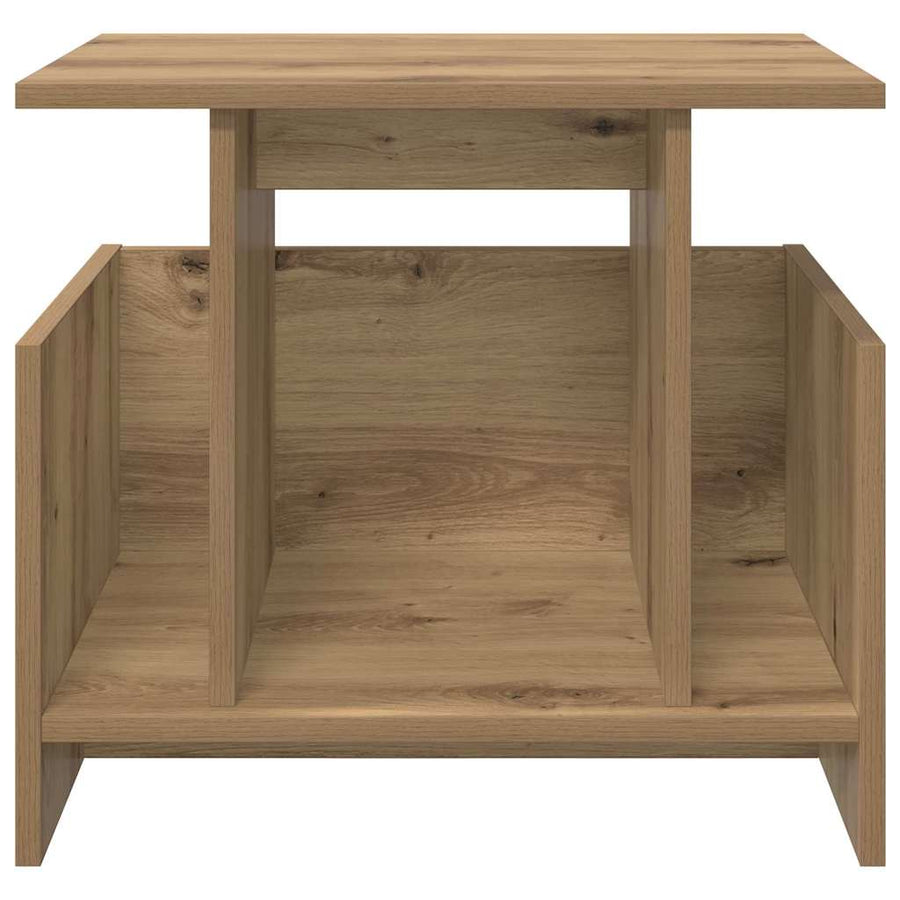 TV-standaard 2 pcs Artisan Eiken 50 x 35 x 45 cm Bewerkt hout