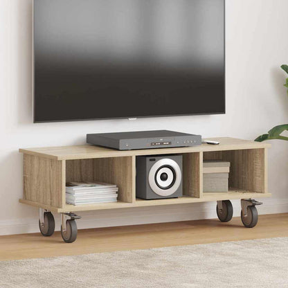 TV-standaard Sonoma Eiken 100 x 35 x 35 cm Bewerkt hout