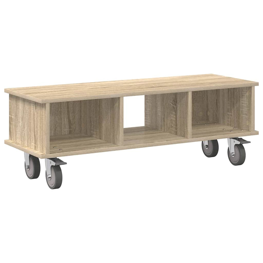 TV-standaard Sonoma Eiken 100 x 35 x 35 cm Bewerkt hout