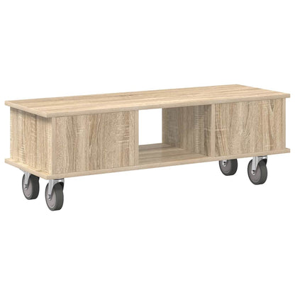 TV-standaard Sonoma Eiken 100 x 35 x 35 cm Bewerkt hout