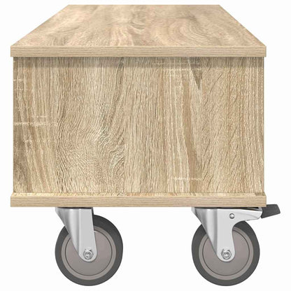 TV-standaard Sonoma Eiken 100 x 35 x 35 cm Bewerkt hout