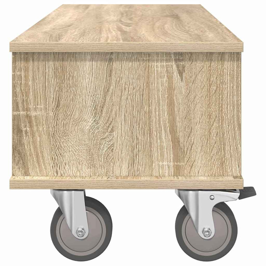 TV-standaard Sonoma Eiken 100 x 35 x 35 cm Bewerkt hout