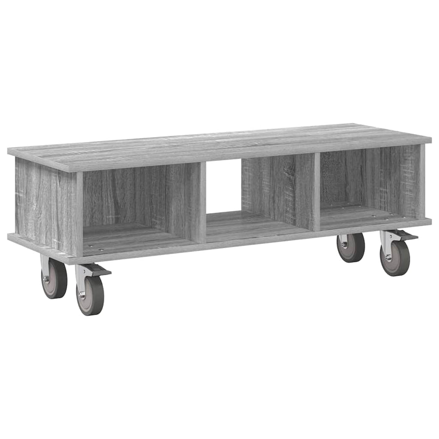 TV-standaard Grijs Sonoma 100 x 35 x 35 cm Bewerkt hout