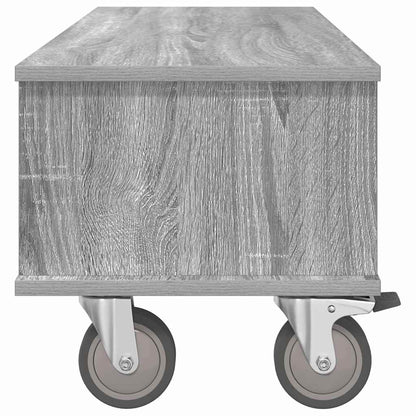 TV-standaard Grijs Sonoma 100 x 35 x 35 cm Bewerkt hout