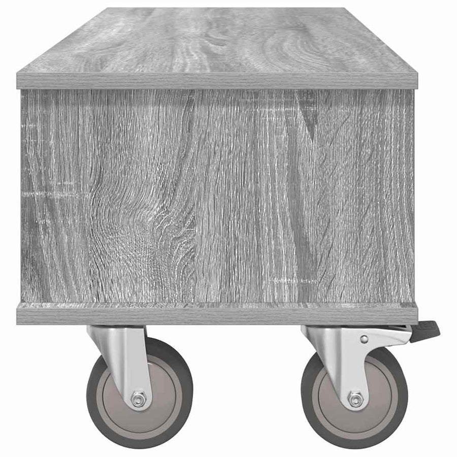 TV-standaard Grijs Sonoma 100 x 35 x 35 cm Bewerkt hout