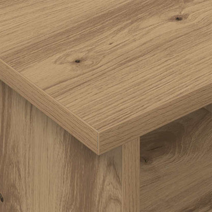 TV-standaard Artisan Eiken 100 x 35 x 35 cm Bewerkt hout