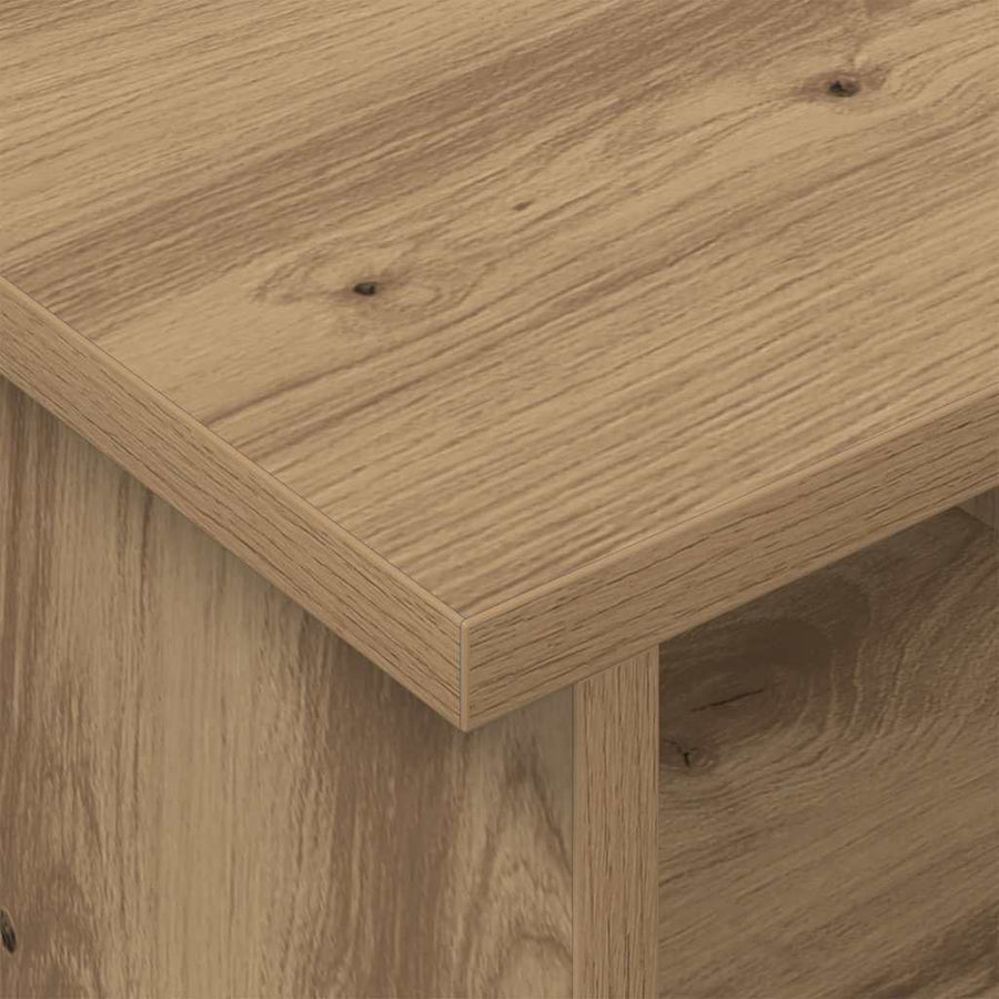 TV-standaard Artisan Eiken 100 x 35 x 35 cm Bewerkt hout