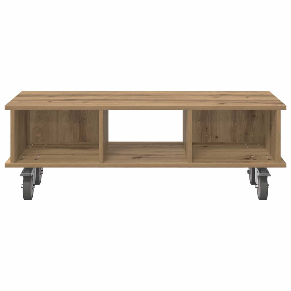 TV-standaard Artisan Eiken 100 x 35 x 35 cm Bewerkt hout