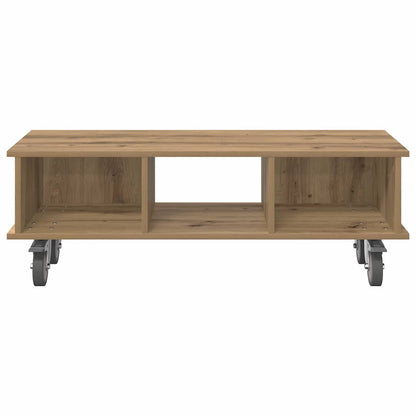 TV-standaard Artisan Eiken 100 x 35 x 35 cm Bewerkt hout