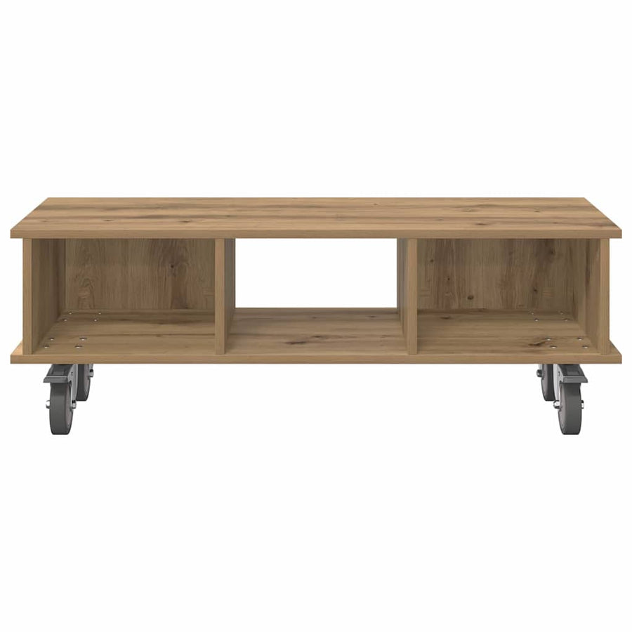 TV-standaard Artisan Eiken 100 x 35 x 35 cm Bewerkt hout