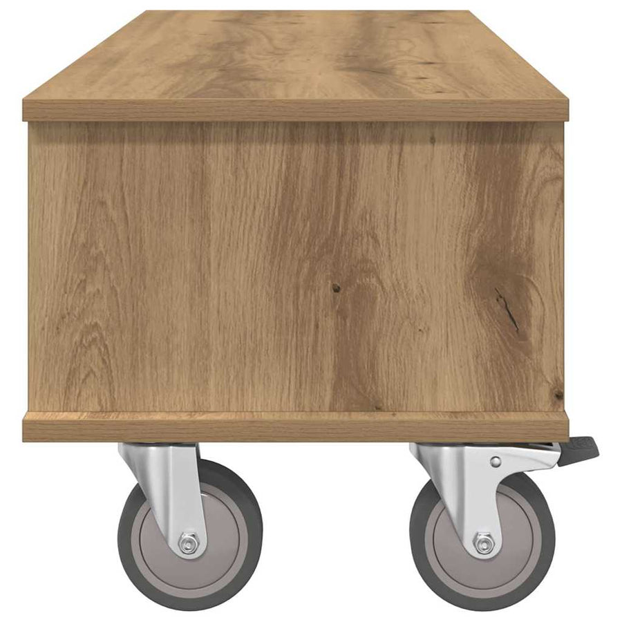 TV-standaard Artisan Eiken 100 x 35 x 35 cm Bewerkt hout
