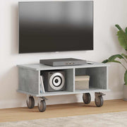 Tv-standaard beton grijs 68,5x35x35 cm